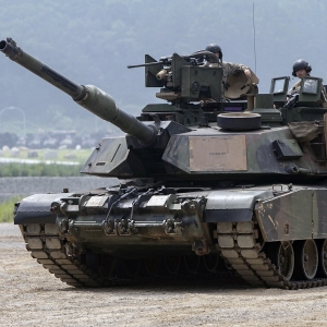 1/35 Metal Track Links: US M1A1 M1A2 Abrams Tank Model