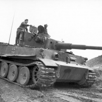 1/35 Metal Mirrored Track Links: German Tiger Panzer VI Tank Initial Production Model