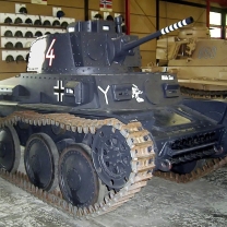 1/35 Workable Metal Track Links: German Panzer 38(t) ČKD LT vz. 38 Tank Model